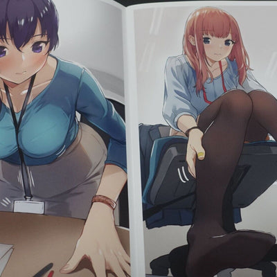 Doushima Shobo Original Girls in Office Color Art Book 