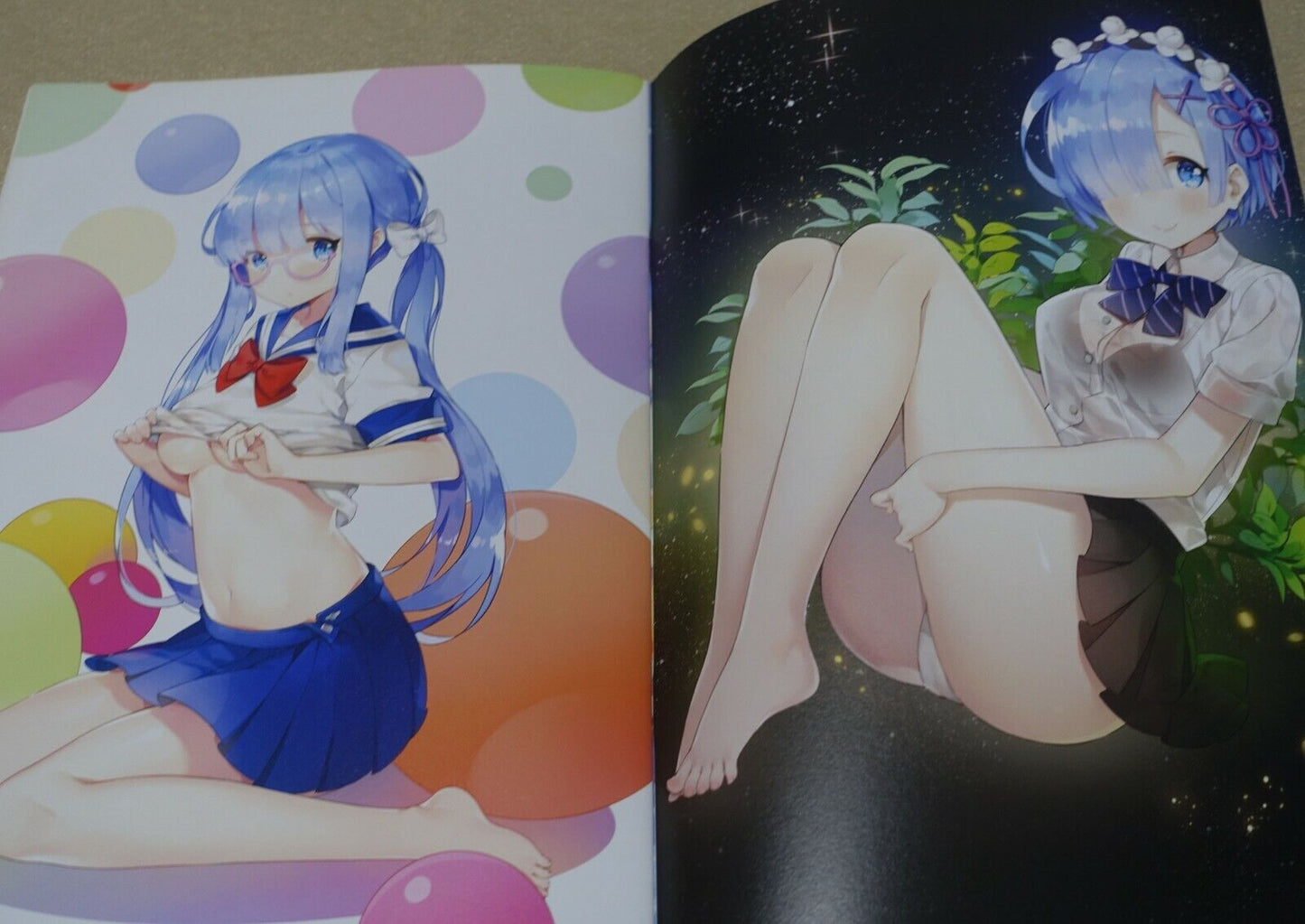 Hachigo Ayami Re Zero Rem Color Fan Art Book REM x rkgk 