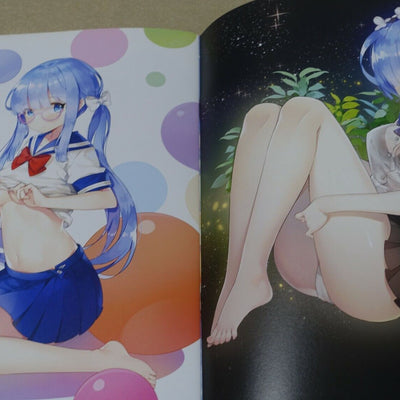 Hachigo Ayami Re Zero Rem Color Fan Art Book REM x rkgk 