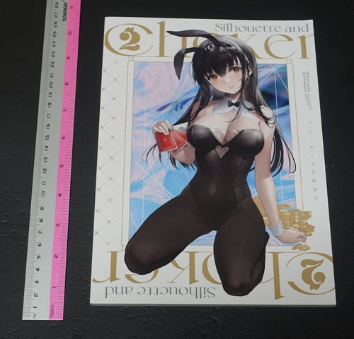 pastyle Original Bunny Girl Art Book Silhouette and Choker 2 