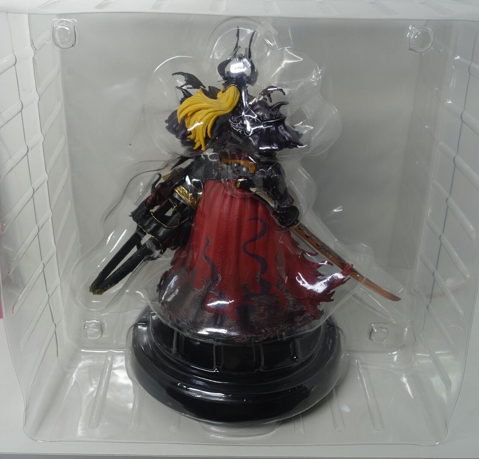 Final Fantasy 14 Galemal Empire XII Corps leader Zenos figure FF14 Damaged Box 