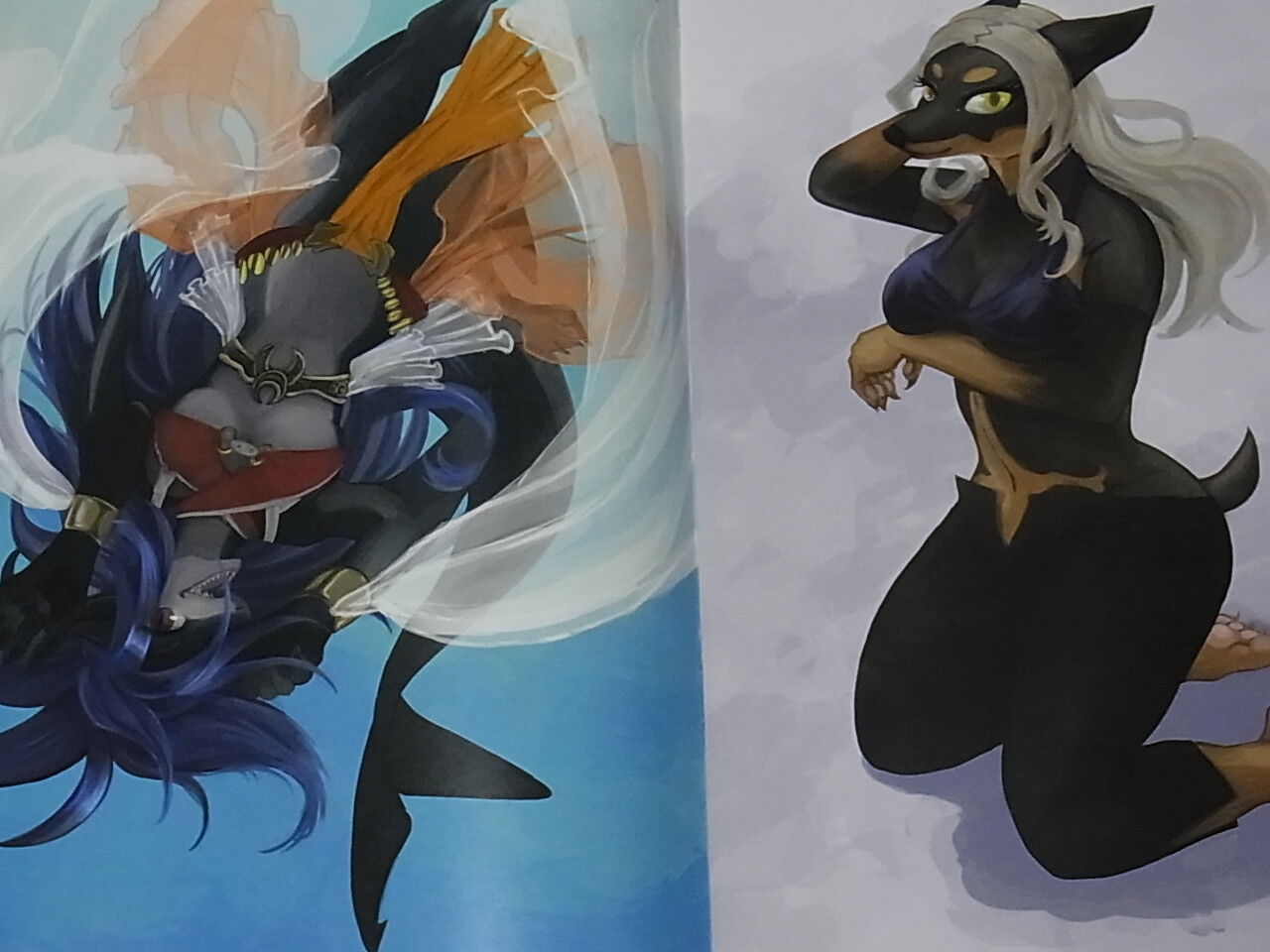 Original Animal Characters Color Art Doujinshi ONE DRAW EIGHT WORLDS 