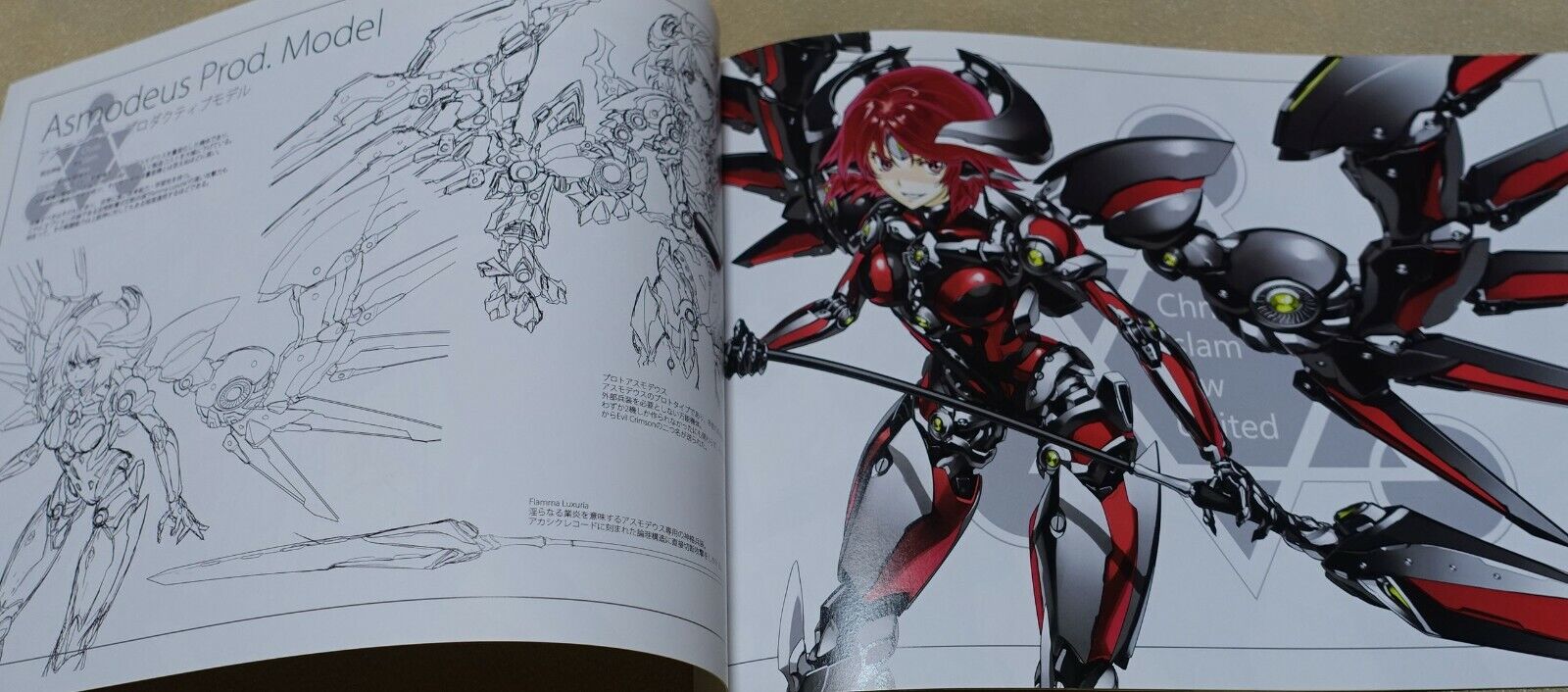 Kurogin Original Mechanic Girls Illustration Art Book Design Note 