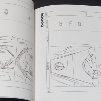 MAD HOUSE Animation Overlord 2 Story Board & Key Frame Art Book 