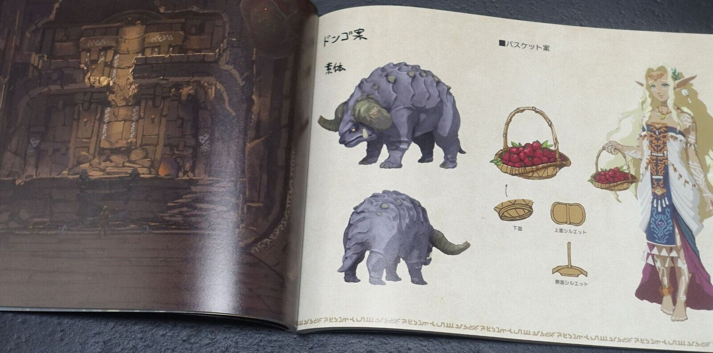 The Legend of Zelda Tears of the Kingdom ART BOOK 