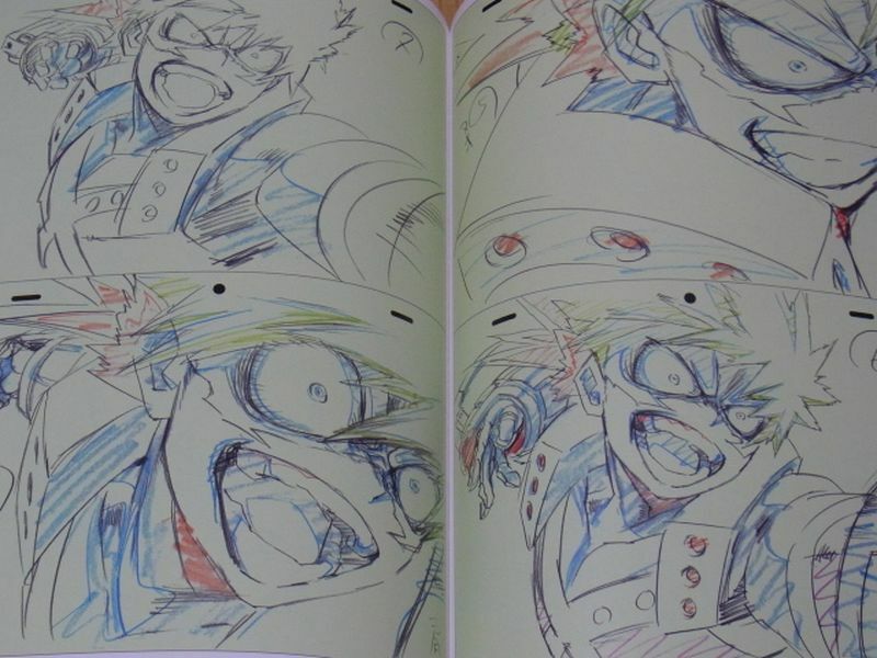Yoshihiko Umakoshi Animation Key Frame Art Book Set My Hero Academia etc 