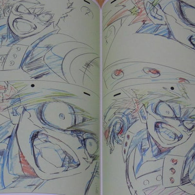 Yoshihiko Umakoshi Animation Key Frame Art Book Set My Hero Academia etc 