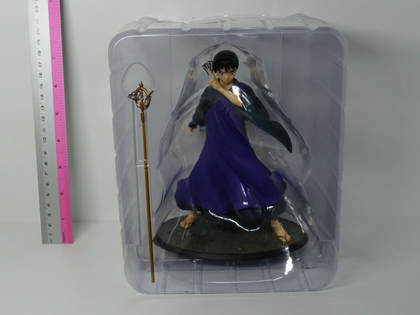3-7 days from Japan Kotobukiya Inuyasha Miroku Figure Statue rod damage 