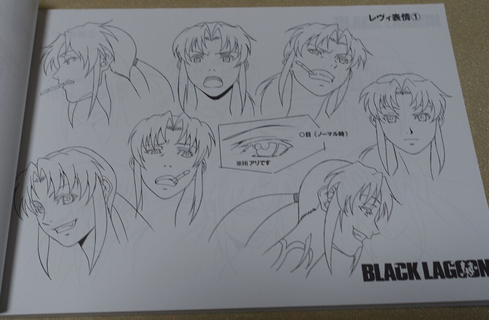 Black Lagoon Animation Setting Art Collection Book 