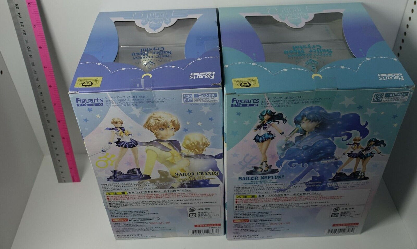 3-7 days from Japan Figuarts Zero Sailor Moon Sailor Uranus & Neptune Figure set 