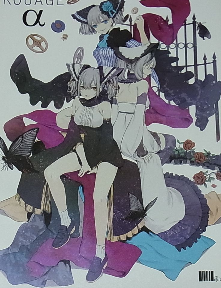hakus Original Color Illustration Art Book ROUAGE ? 