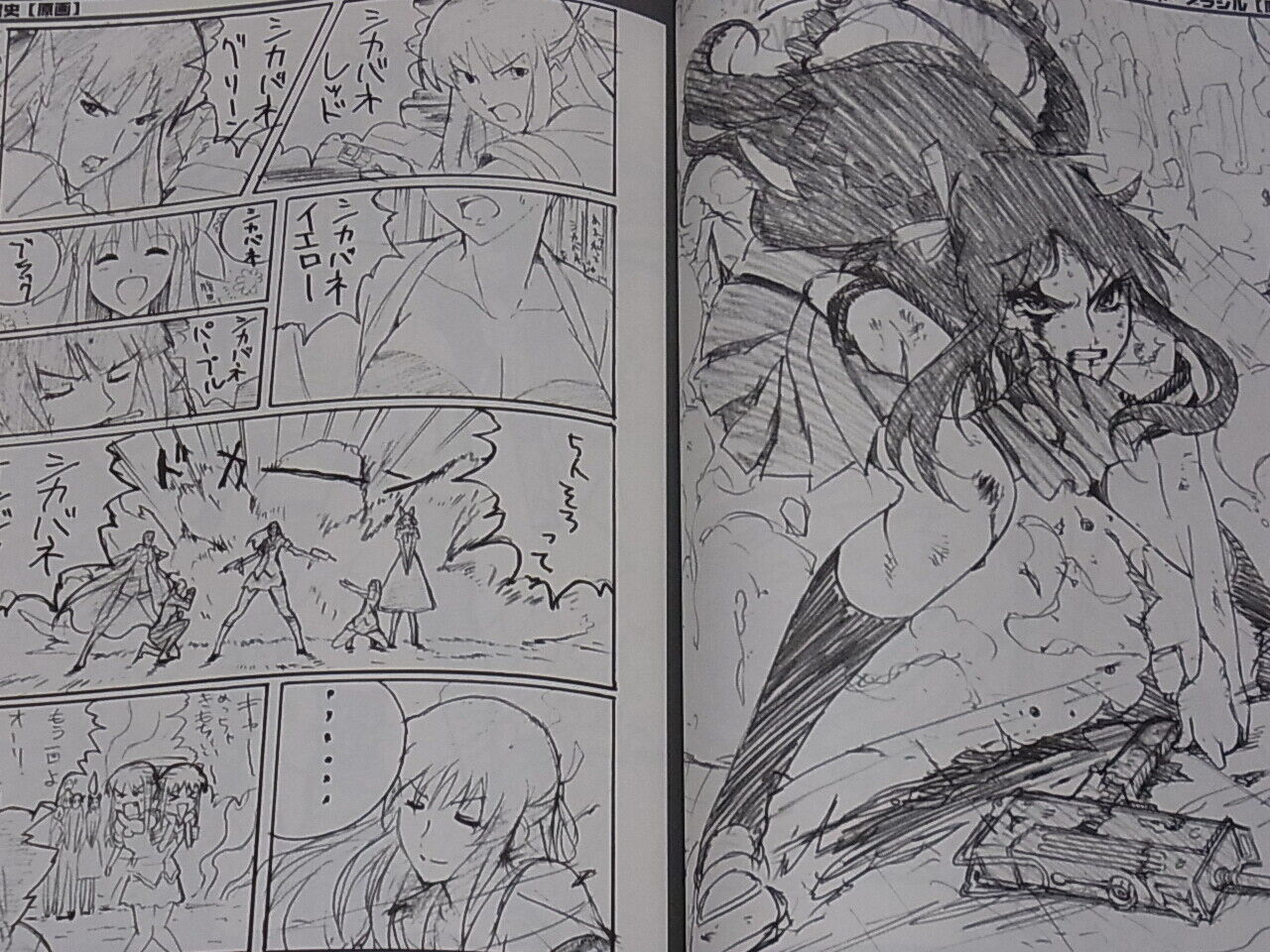 Shikabane Hime Animation Staff Illustration Art Book Giga Syuuiroku Aka 