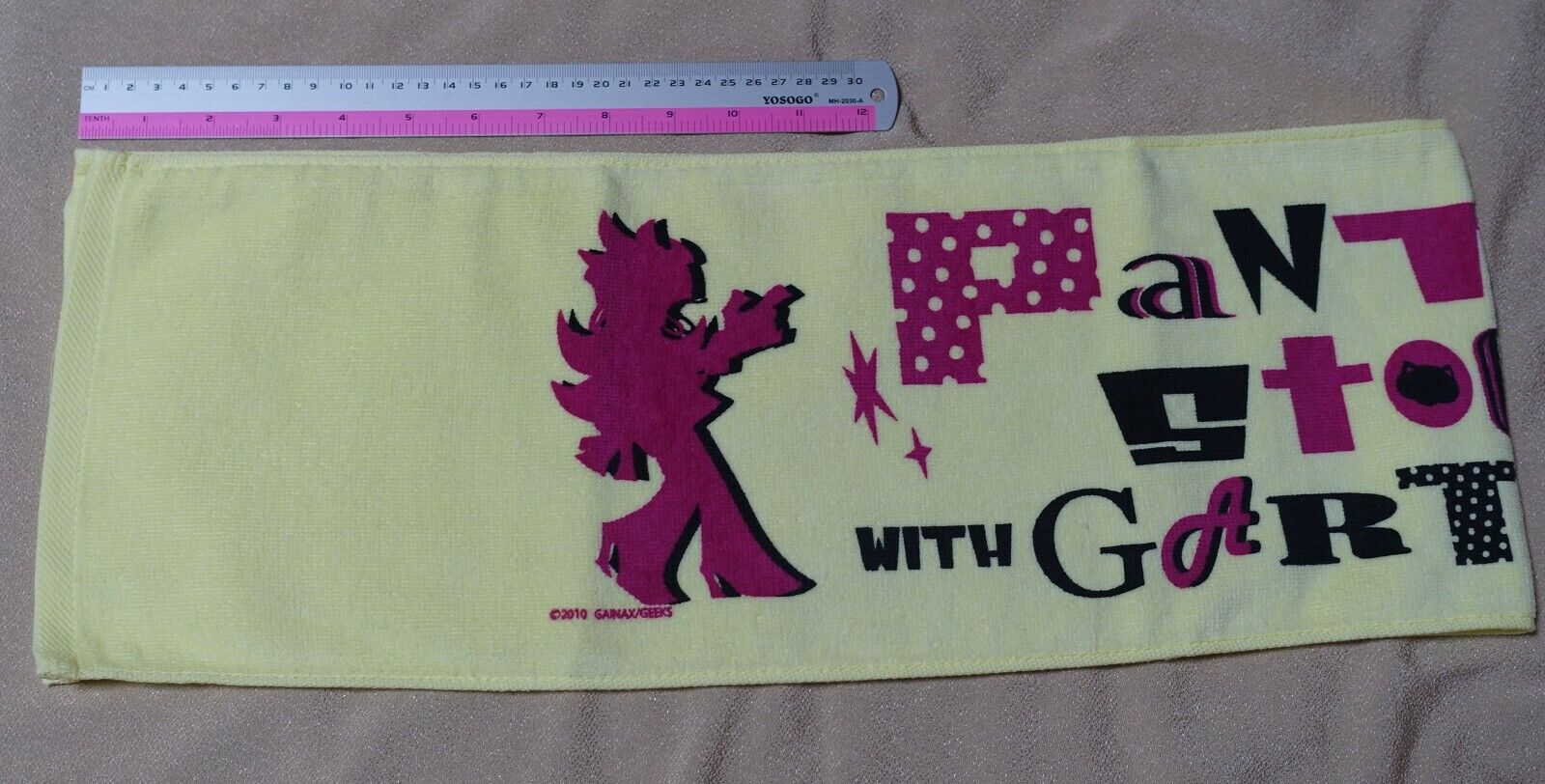 Panty and Stocking with Garterbelt Muffler Towel 