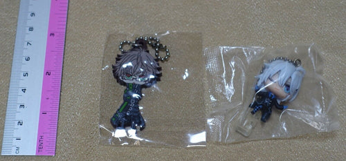 AMNESIA Character Rubber Key Chain & Mini Mascot Set 