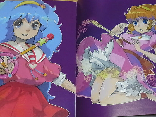 Arco Wada Animation Magical Girls Color Fan Art Book Majyokko Tsuushin 