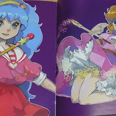Arco Wada Animation Magical Girls Color Fan Art Book Majyokko Tsuushin 