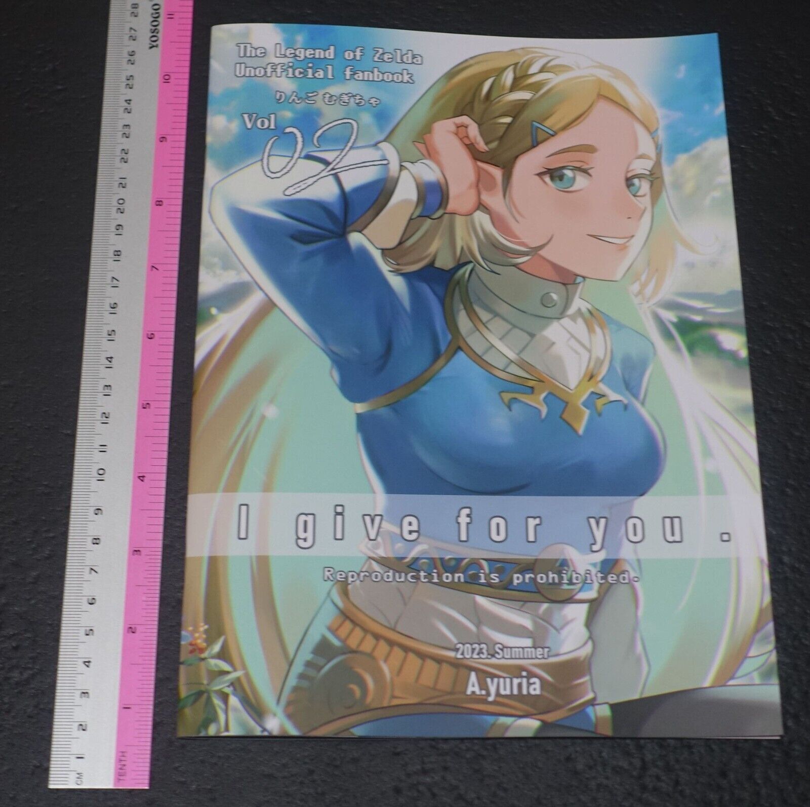 Ringo Mugicha The Legend of Zelda Color Fan Art Book I give for you 02 C102 