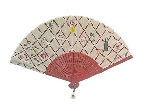 Studio Ghibli Spirited Away Hand Fan Sensu Sen to Chihiro no Kamikakushi 