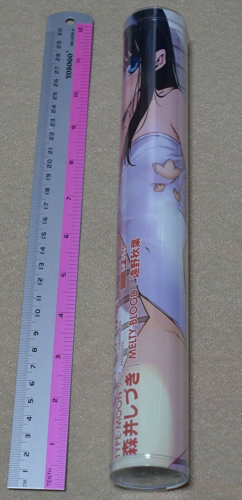 Type-Moon Official Fan Art Tapestry Wall Scroll 24 x 42 cm Melty Blood Akiha 