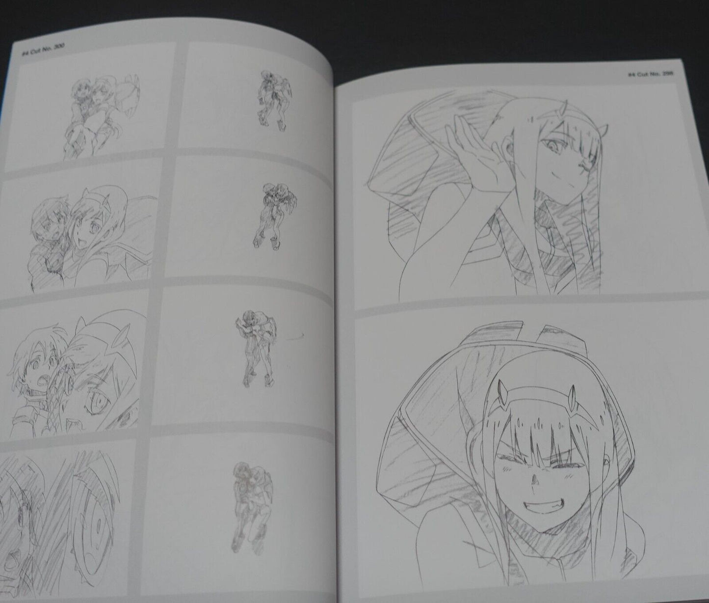 Darling in the Franxx Key Frame Art Book vol.01-04 Se 