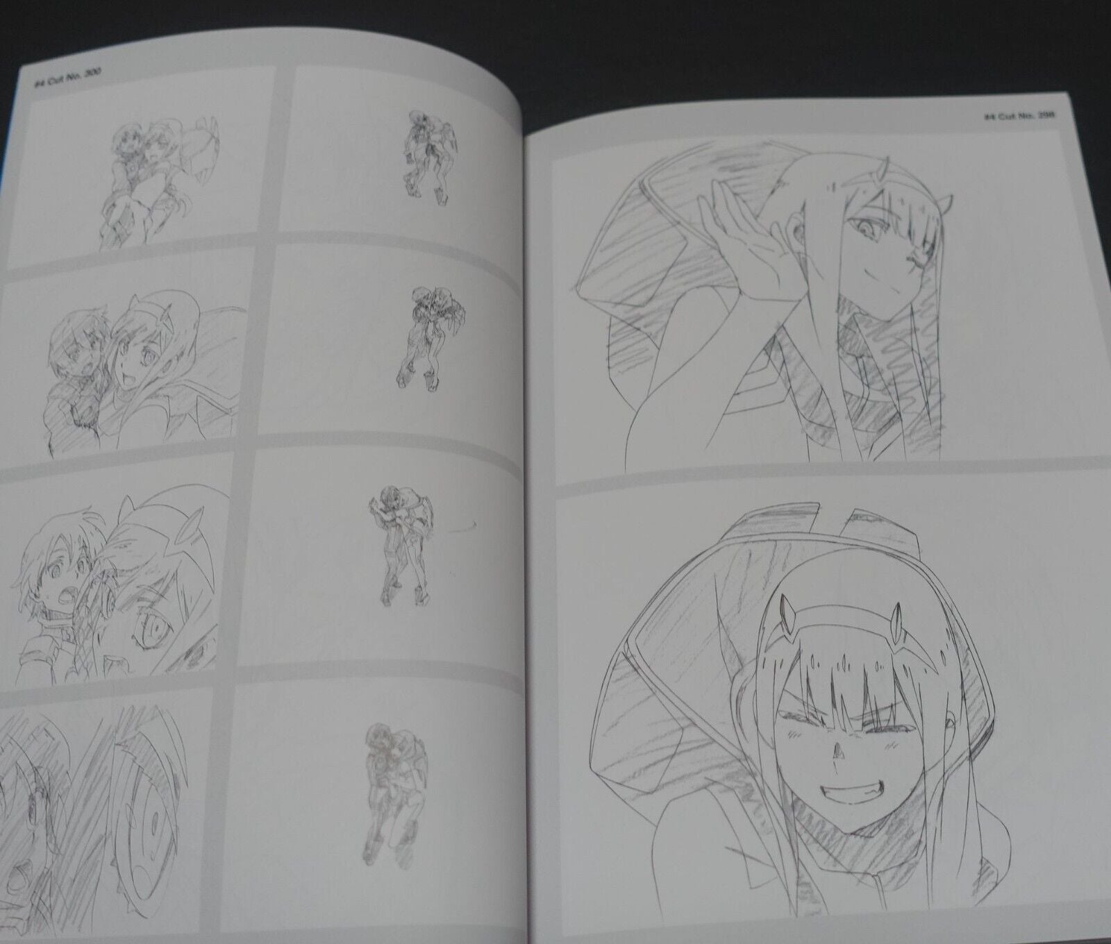 Darling in the Franxx Key Frame Art Book vol.01-04 Se 