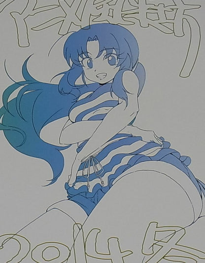 Shingo Fujii Animation Keyframe art works Pretty Cure Saki C87 