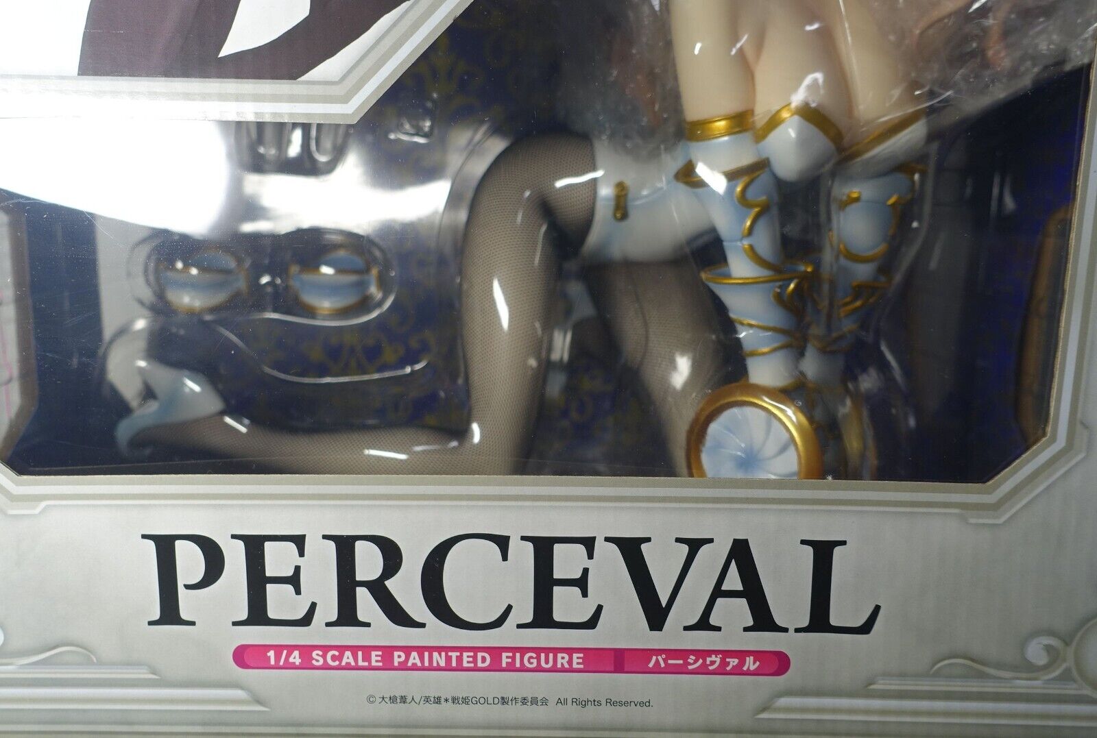 FREEing EiyuuSenki Gold: PERCEVAL 1/4 Scale PVC Figure Statue Bunny 