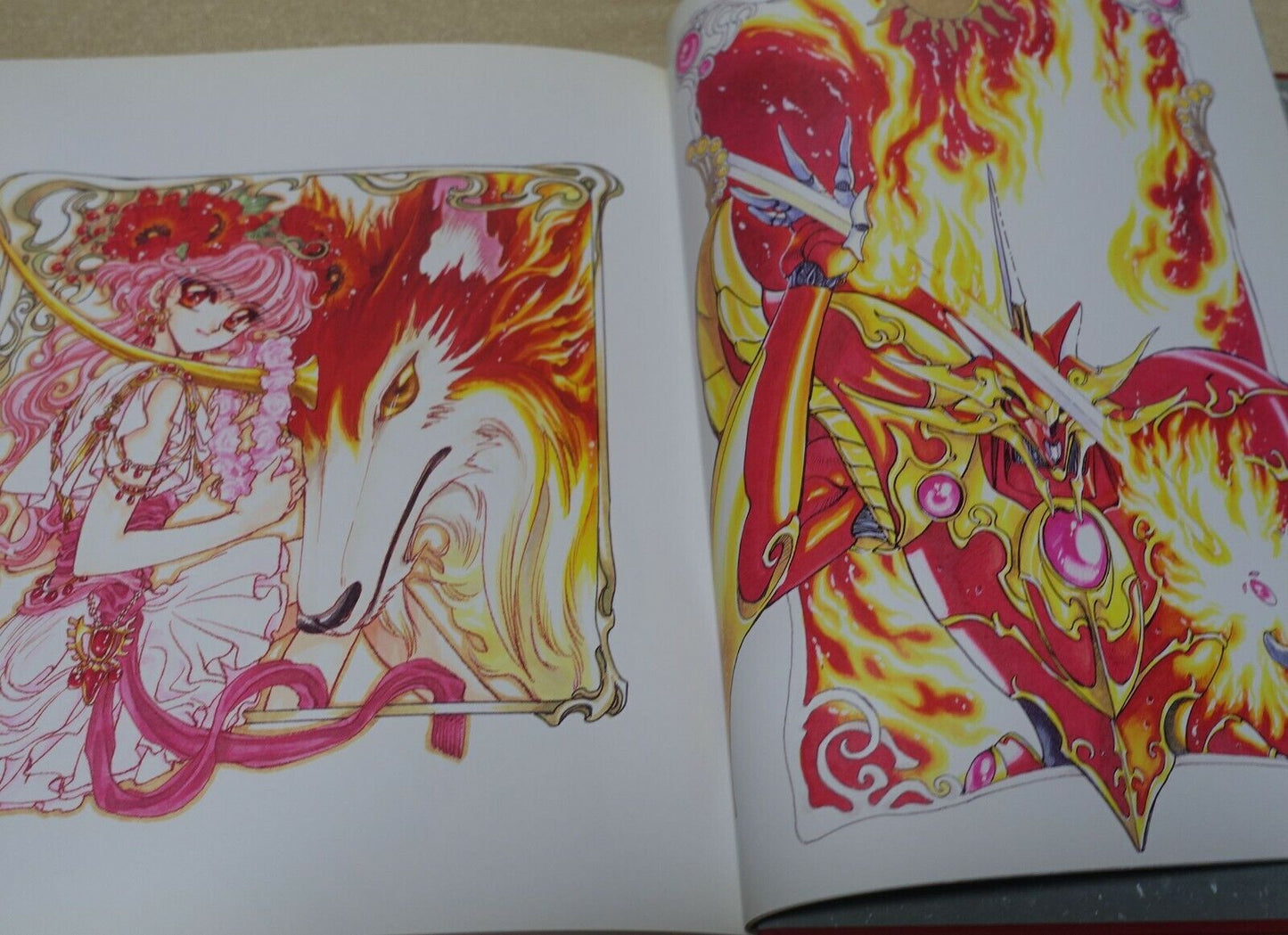 CLAMP Magic Knight Rayearth2 Illustrations Collection Art Book 