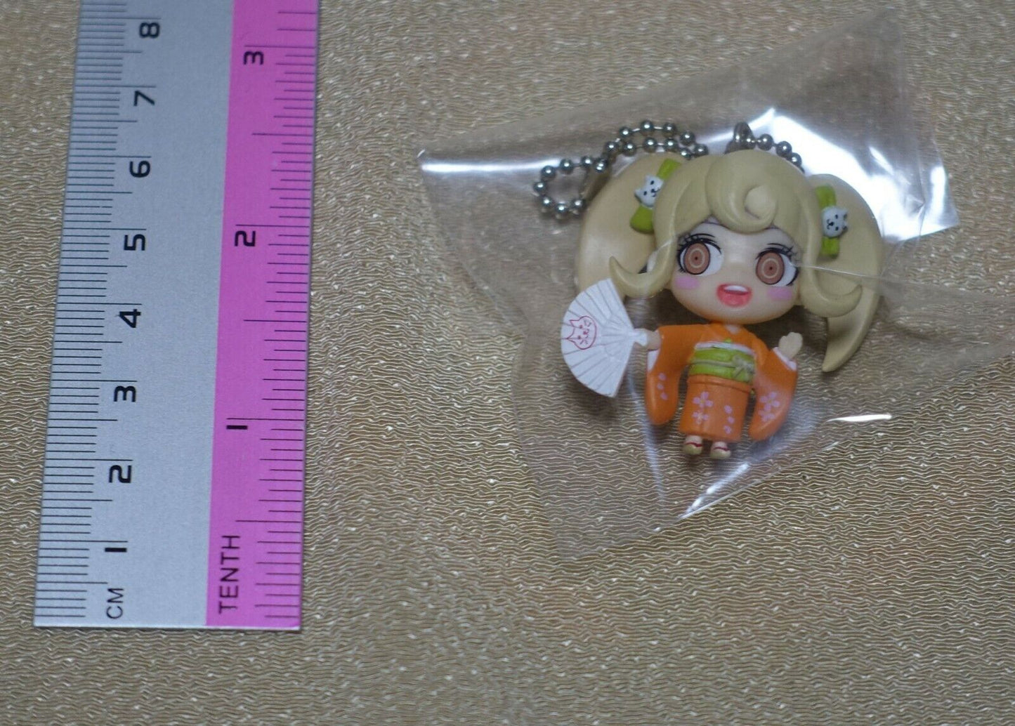 Danganronpa 2 Danganronpa2 Mascot Figure Ball Key Chain Hiyoko Saionji 