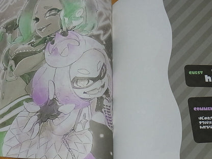 tarou2 Splatoon Color Fan Art Doujinshi SPLT Vol.2 