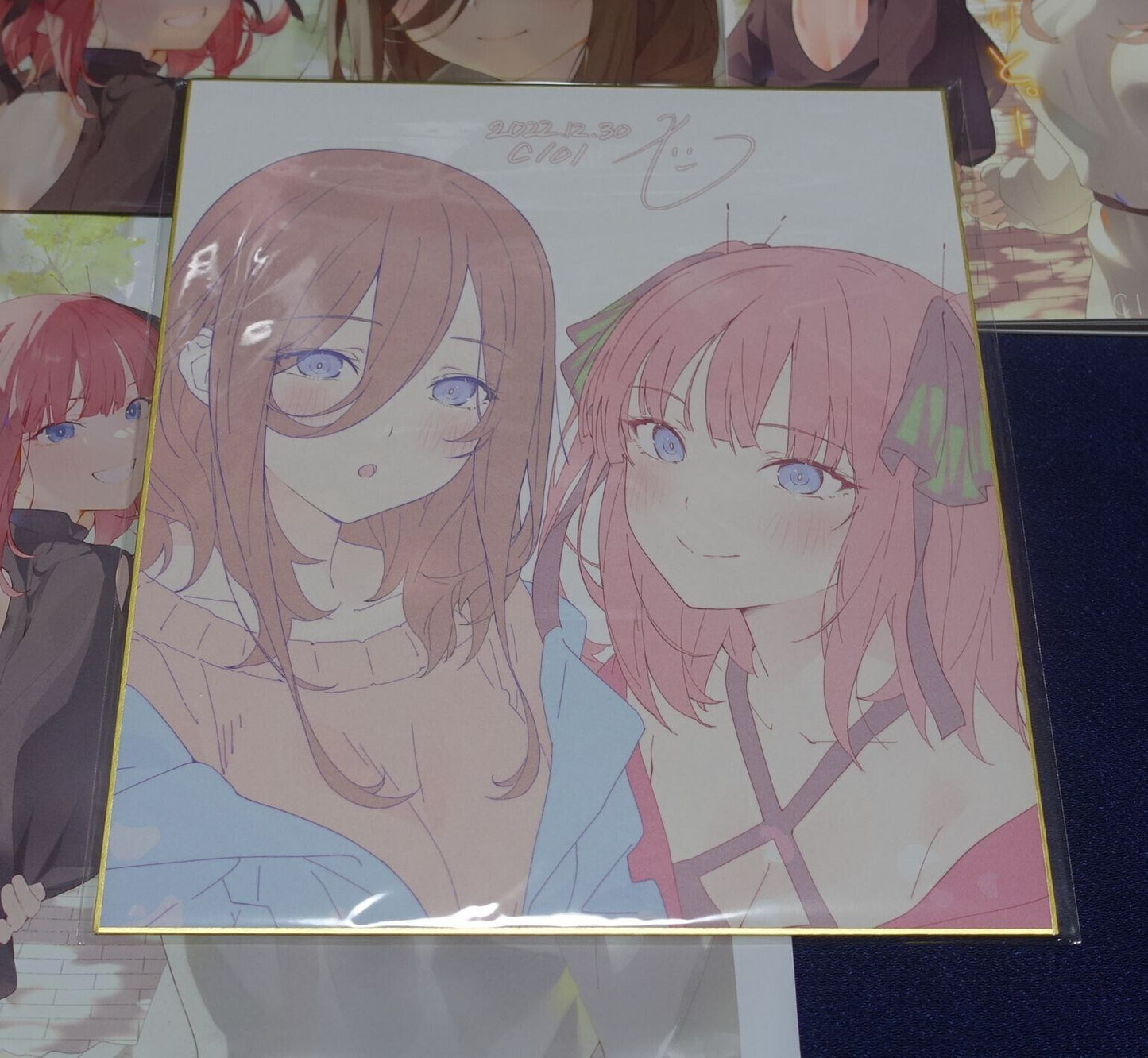NOOB NUTS The Quintessential Quintuplets Animation Director Art Book & Goods Set 