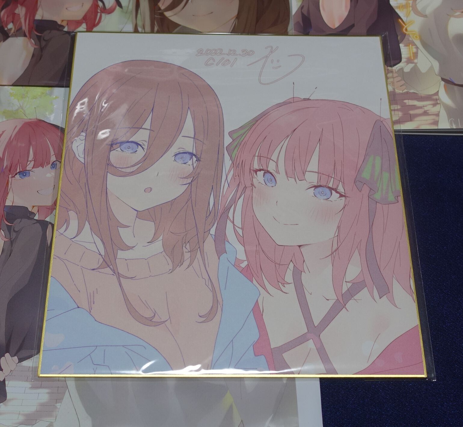 NOOB NUTS The Quintessential Quintuplets Animation Director Art Book & Goods Set 