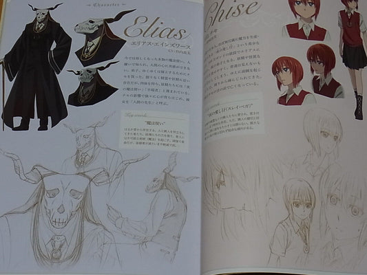 WIT STUDIO The Ancient Magus Bride Mahou Tsukai no Yome OVA Animation Works 1 