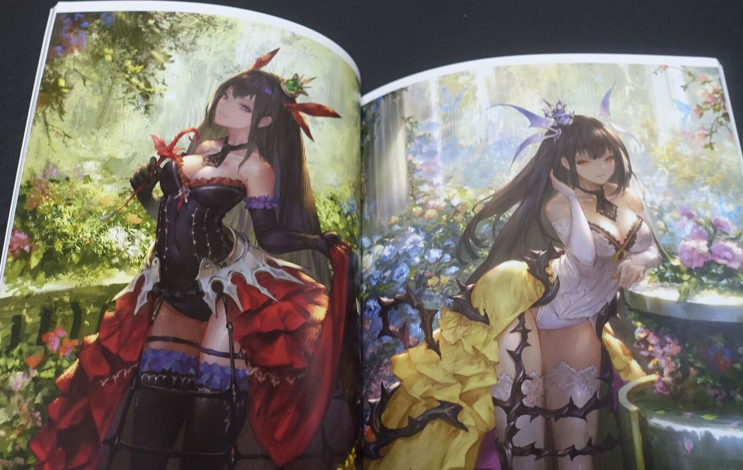 Nanatorie N.A Rage of Bahamut Art Work Book Historie 
