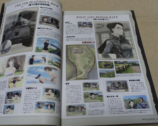 Valkyria Chronicles Development Artworks Setting Art Collection Book 400 page 