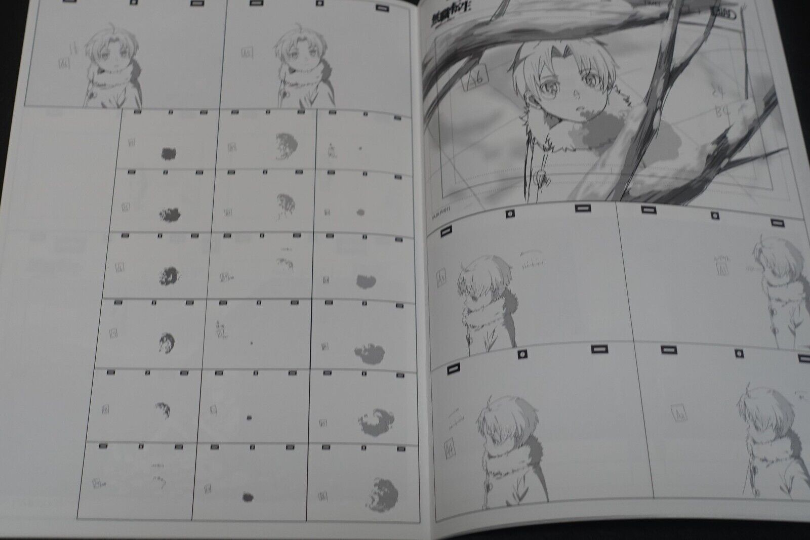 Studio Bind Mushoku Tensei Teaser PV & ED Animation Key Frame Art Book Set 