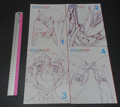 Darling in the Franxx Key Frame Art Book vol.01-04 Se 