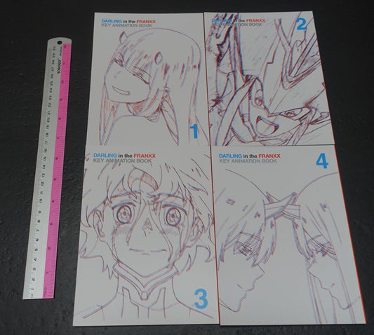 Darling in the Franxx Key Frame Art Book vol.01-04 Se 