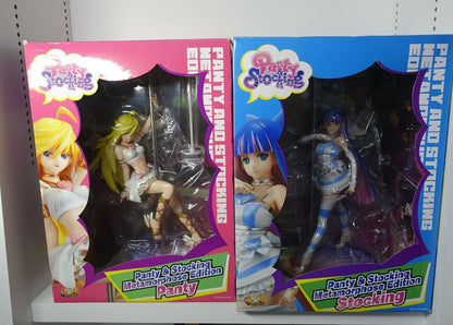 Panty and Stocking Metamorphose Edition Pole Dancing Figure Statue Set 