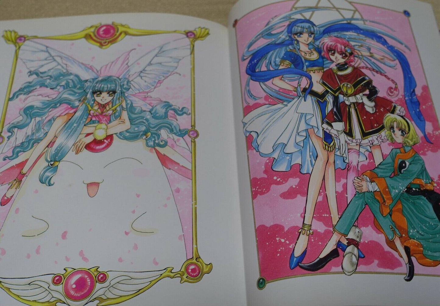 CLAMP Magic Knight Rayearth2 Illustrations Collection Art Book 