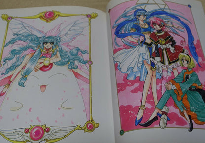 CLAMP Magic Knight Rayearth2 Illustrations Collection Art Book 