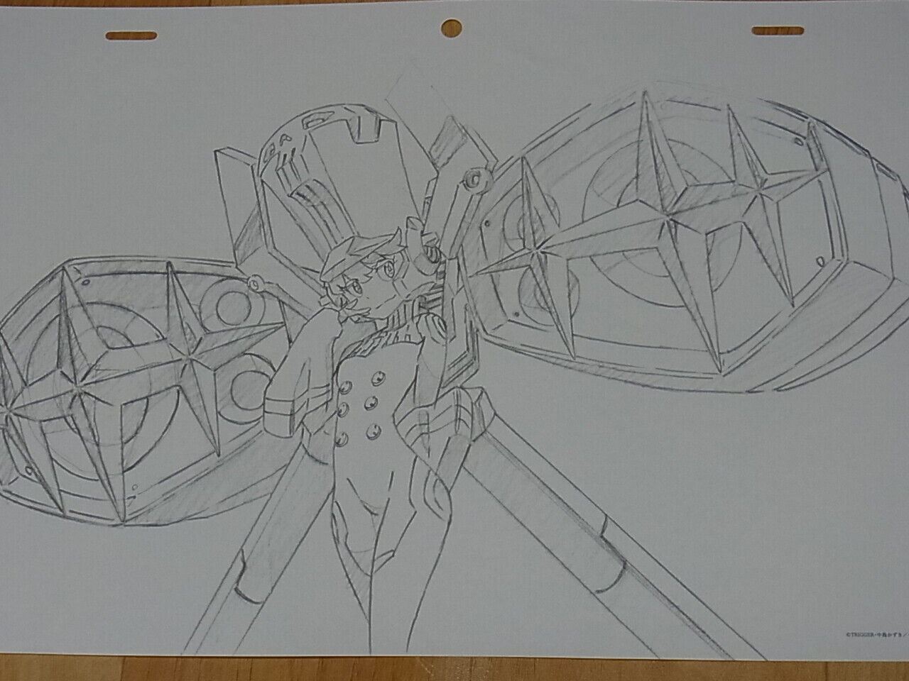 Kill la Kill Print Key Frame Art 3 piece Set A RARE 
