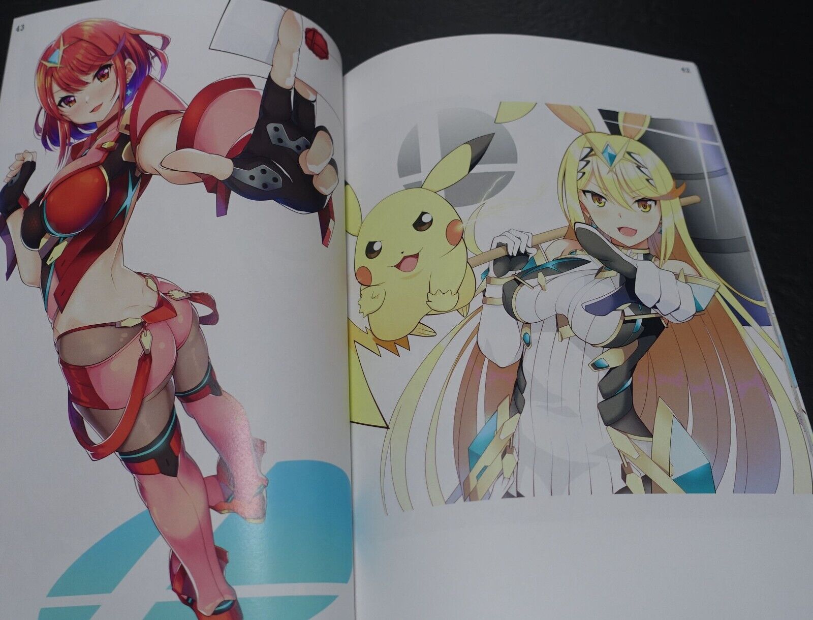 DAIVE Xenoblade 2 Fan Art Book Master Piece 