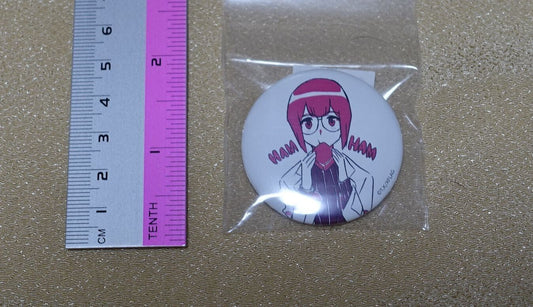 SUSHIO Exhibition Event Item Steel Badge PROMARE Heris Ardebit 