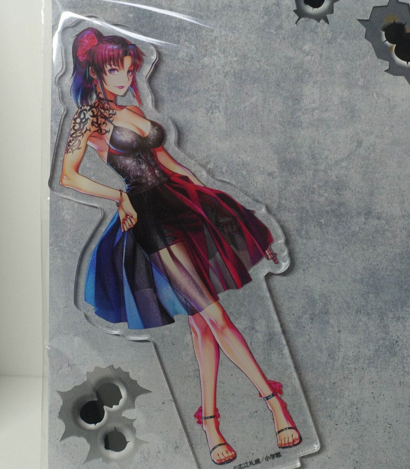 Black Lagoon Exhibition Event item Acrylic Stand Figure Revy , Levi 