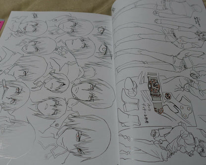 The Design Works of TOSHIHIRO KAWAMOTO Animation Work Book Cowboy Bebop etc 