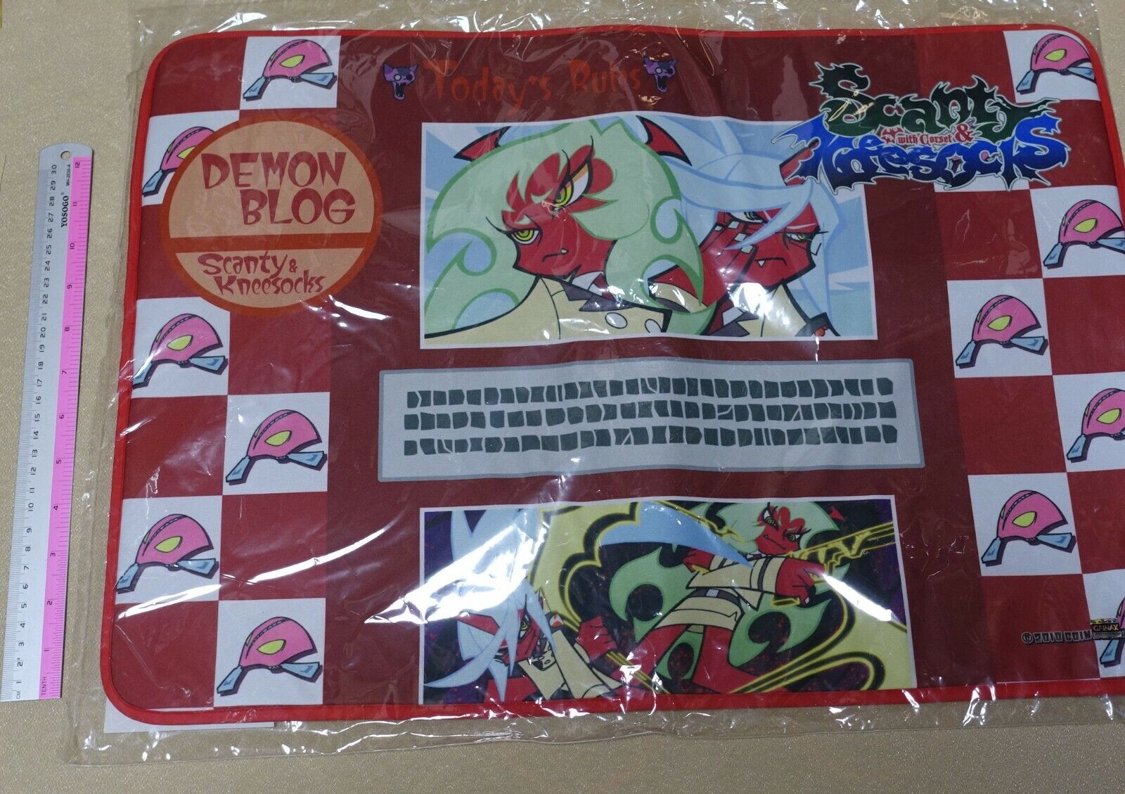 Panty and Stocking with Garterbelt PC Monitor Cover Kneesocks & Scanty 39 x 57cm 