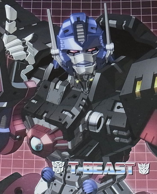 Kuramochi Zukan Transformers Fan Art Book T-BEAST 
