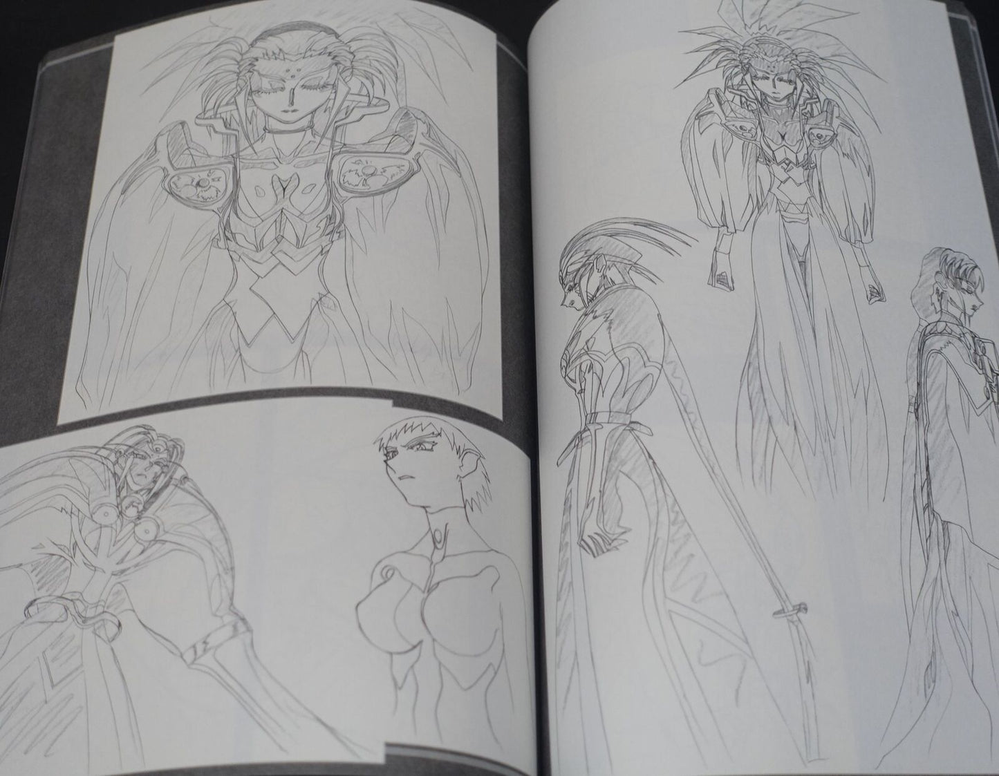 Masaki Kajishima Tenchi Muyo Key Frame Art Book Ian Ryokou 7 