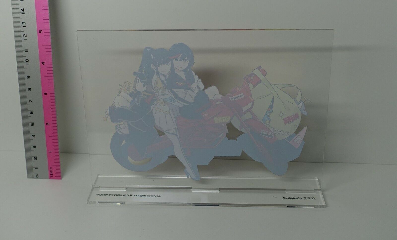 World of Hiroyuki Imaishi Expo Acrylic Stand Panel Sushio Kill la Kill 